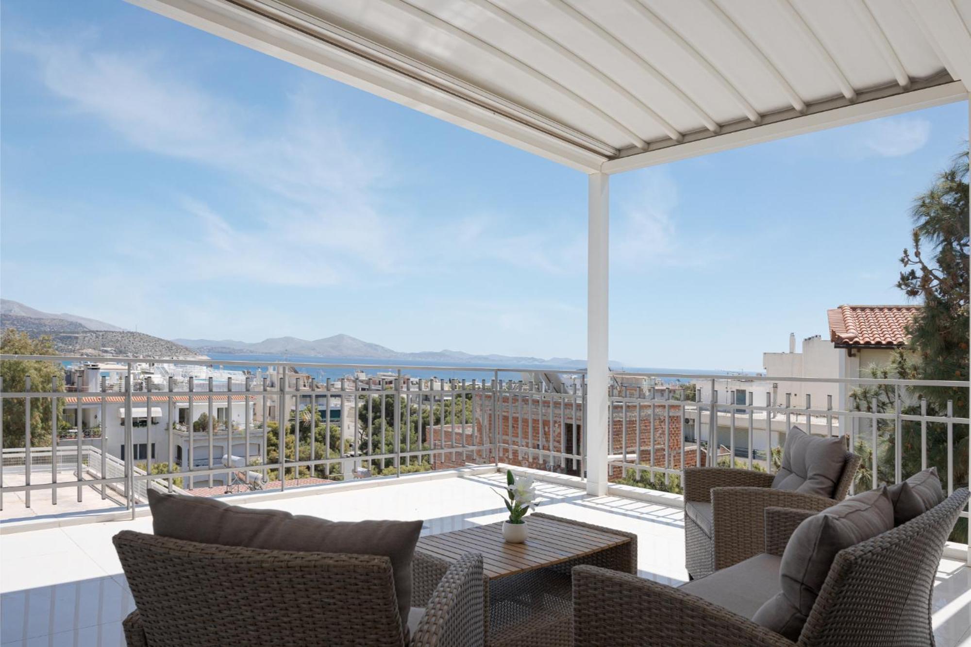 Athenian Riviera Penthouse Apartment Βάρκιζα Εξωτερικό φωτογραφία